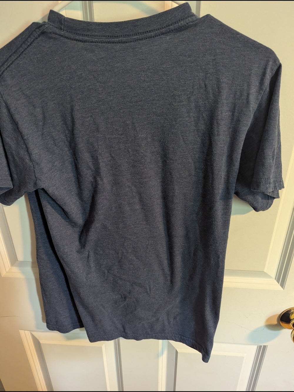 Nirvana Short Sleeve Graphic Tee in Charcoal with Yellow Logo - Picture 3 of 6